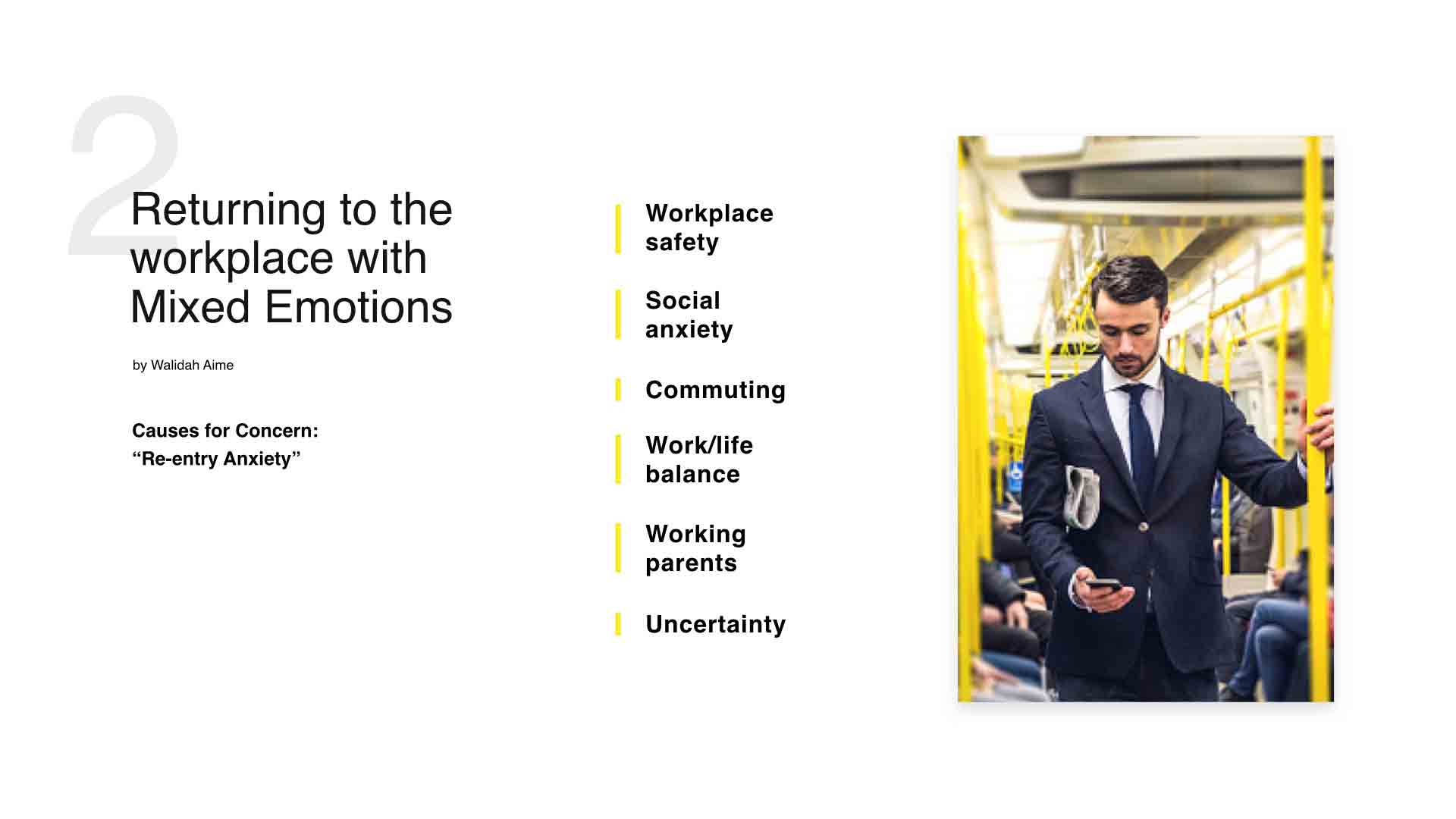 Returning to the workplace